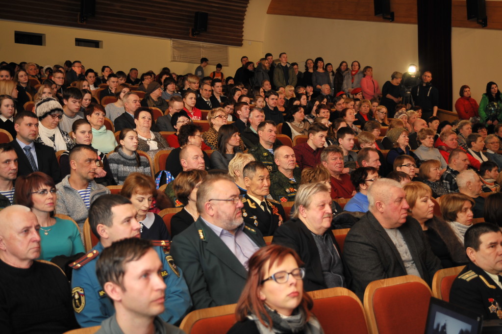 Торжественное собрание и концерт в честь Дня защитника Отечества в Сортавале. Фото: ИА "Республика" / Сергей Юдин.