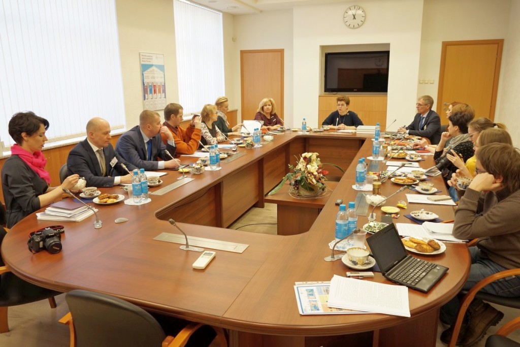 Встреча с журналистами в отделении Национального банка России по Карелии. Фото: ИА "Республика" Максим Смирнов.