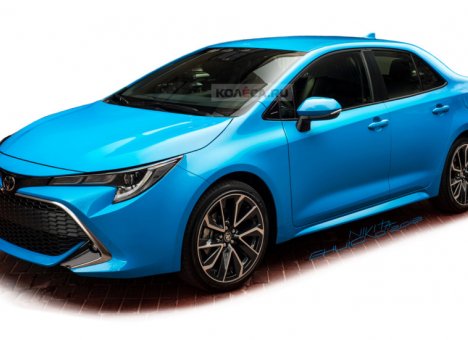 Toyota решилась на новую Corolla