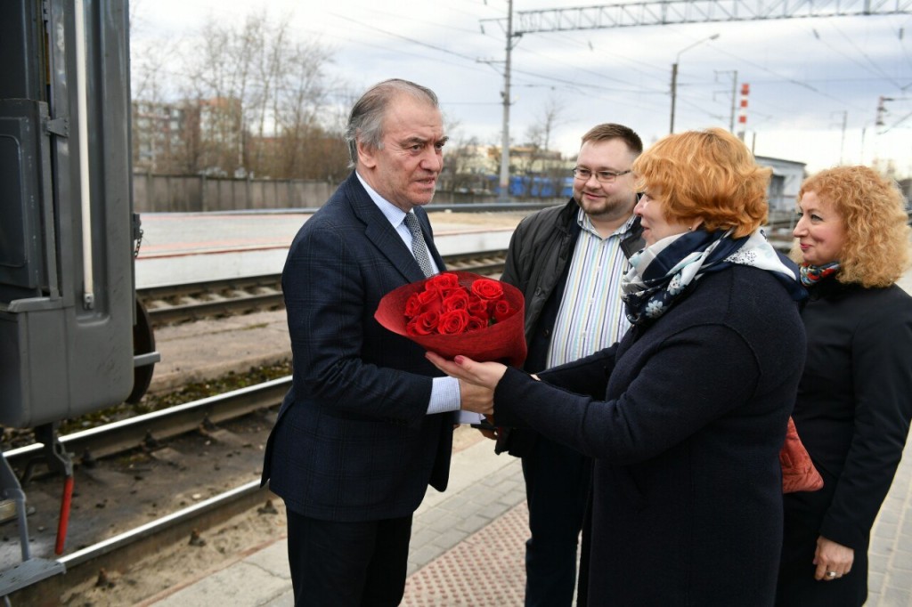 Валерий Гергиев в Петрозаводске. Фото: ИА "Республика" / Сергей Юдин.