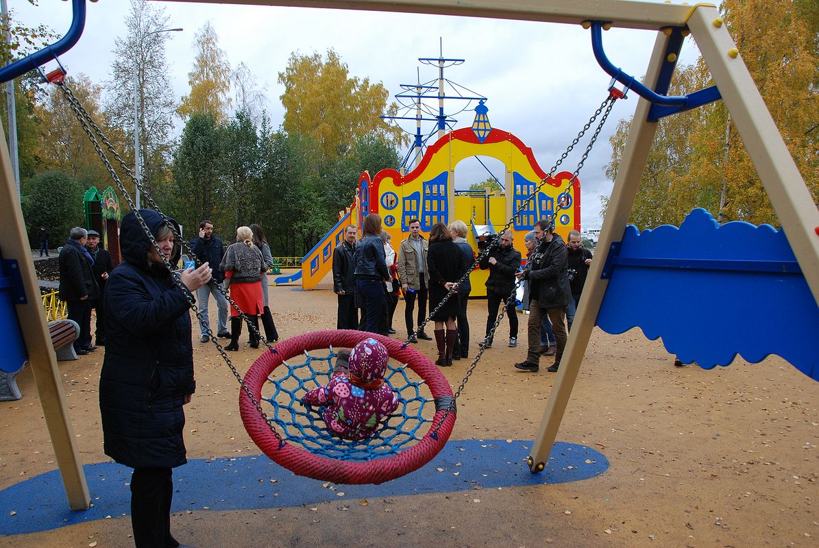Детские площадки в Петрозаводске. Фото: "Республика"/Николай Смирнов