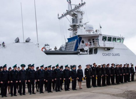 На верфи во Владивостоке построили новый сторожевой корабль