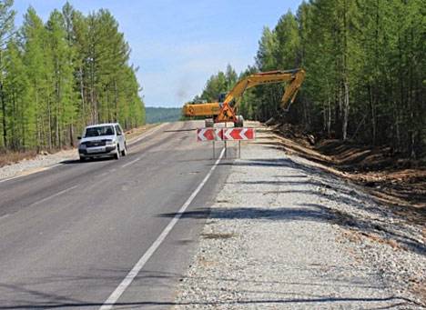 В Якутии завершен первый этап строительства автотрассы 