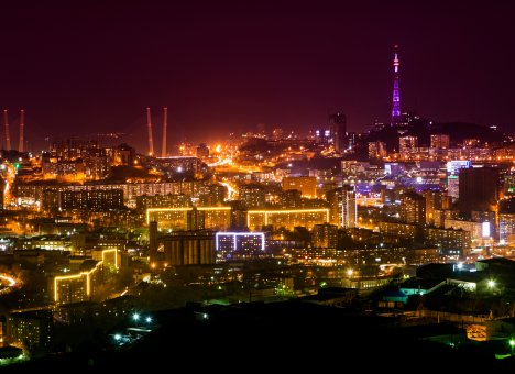 Во Владивостоке вновь засверкает телевышка на Орлиной сопке
