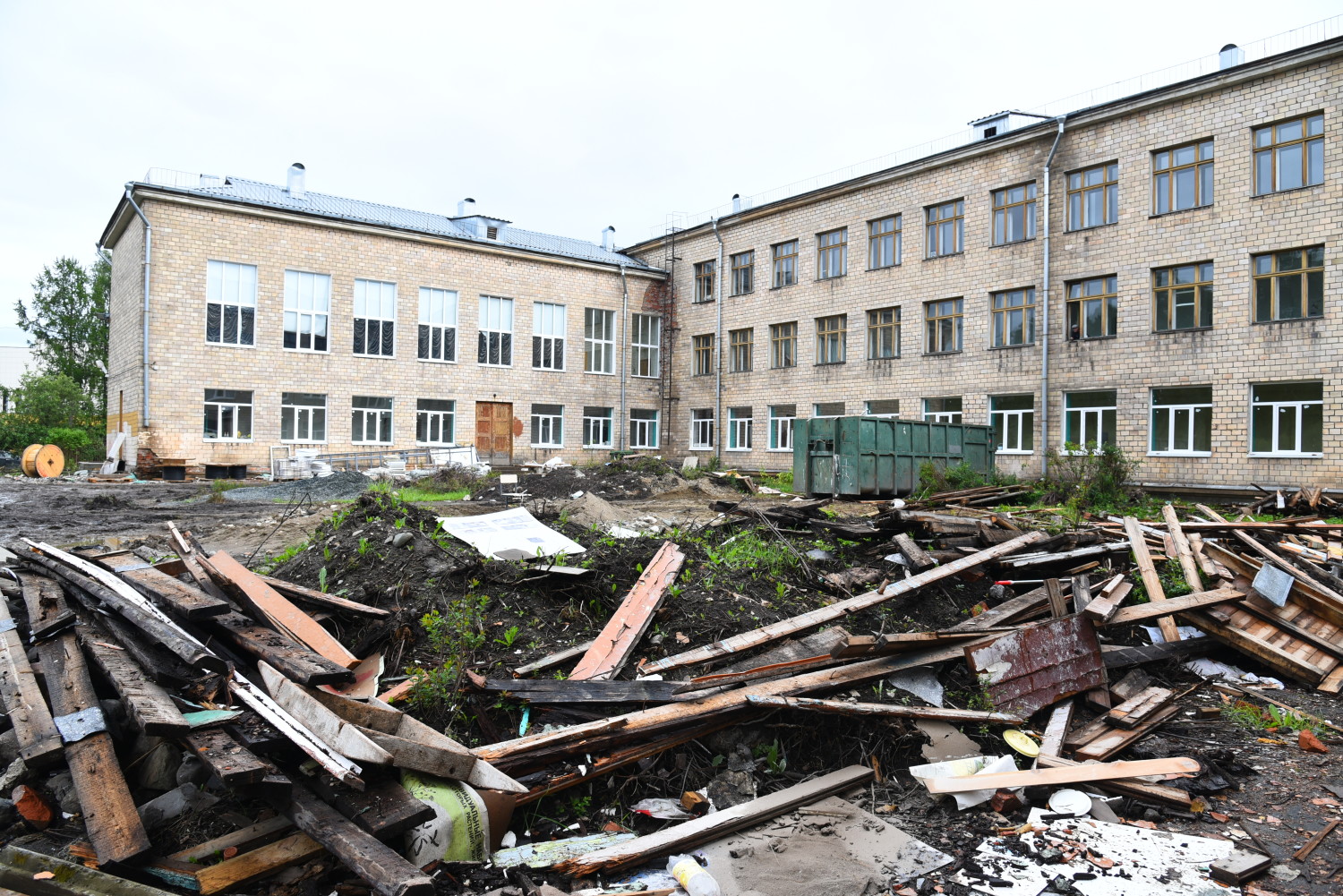 Школа №26 в Петрозаводске. Фото: "Республика" / Любовь Козлова 