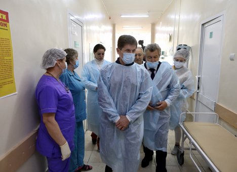 В Приморье на базе Находкинской городской больницы развернут инфекционный госпиталь