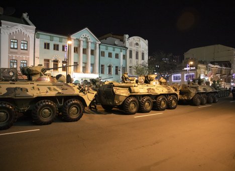 Во Владивостоке начинаются репетиции парада Победы