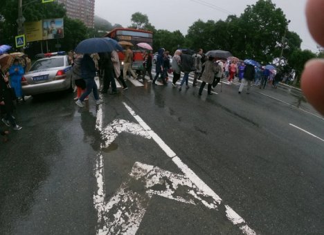 Перекрытие дорог в Находке активистами-экологами возмутило жителей города