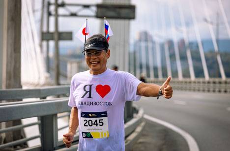 Поклонники бега регистрируются на юбилейный V Galaxy Vladivostok Marathon