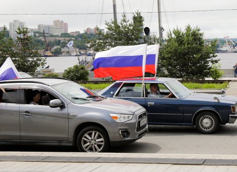 Автомотопробег в честь 160-летней годовщины Владивостока стартовал в Приморье